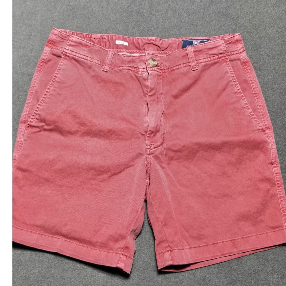 Vineyard Vines by Shep & Ian Shorts Mens Size‎ 30 Red Cotton Blend Casual